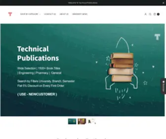 Technicalpublications.in(Technical Publications) Screenshot