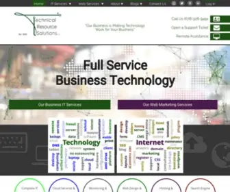 Technicalrs.com(Technical Resource Solutions) Screenshot