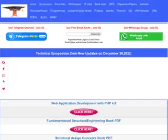 Technicalsymposium.com(Technical) Screenshot