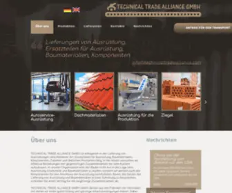 Technicaltradealliance.com(TECHNICAL TRADE ALLIANCE GMBH) Screenshot