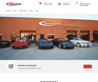 Technicraftauto.com(Auto body and collision repair) Screenshot