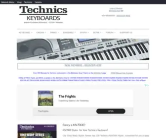 Technicskeyboards.com(123 TOP) Screenshot