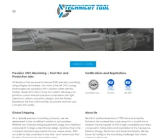 Technicuttool.com(CNC Machine Manufacturers of Windsor) Screenshot