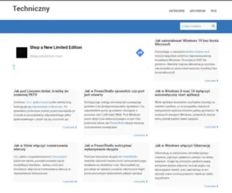 Techniczny.net(O komputerach) Screenshot