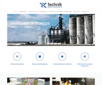 Technik.com.uy(Ingeniería & Mantenimiento) Screenshot