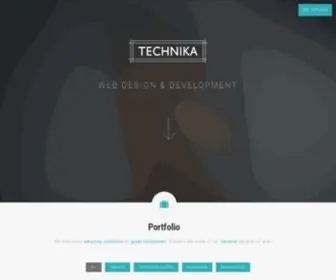 Technika.com(Web Design) Screenshot