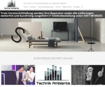 Technikambiente.de(Technik Ambiente) Screenshot