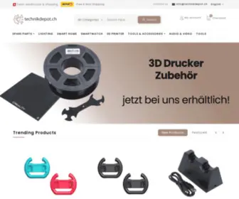 Technikdepot.ch(Onlineshop) Screenshot