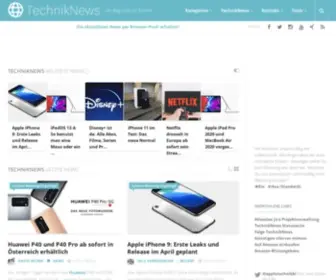 Techniknews.net(Der Blog rund um Technik) Screenshot