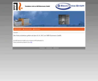 Technikron.de(Technikron-die Elektronik Manufaktur) Screenshot
