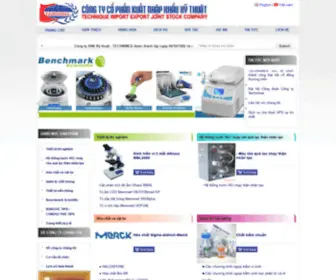 Technimexvn.com(TECHNIMEX JSC) Screenshot