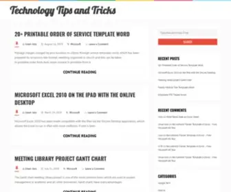 Techniology.net(Tech and WordPress Tricks) Screenshot