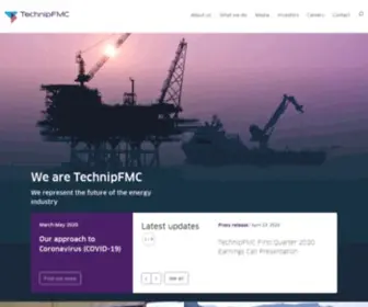 Technipfmc.com(TechnipFMC plc) Screenshot