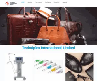 Techniplexintl.com(Medical Devices products provider in Bangladesh) Screenshot