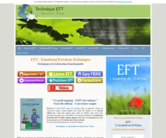 Technique-EFT.com(EFT, Emotional Freedom Techniques. Le site de Geneviève GAGOS) Screenshot