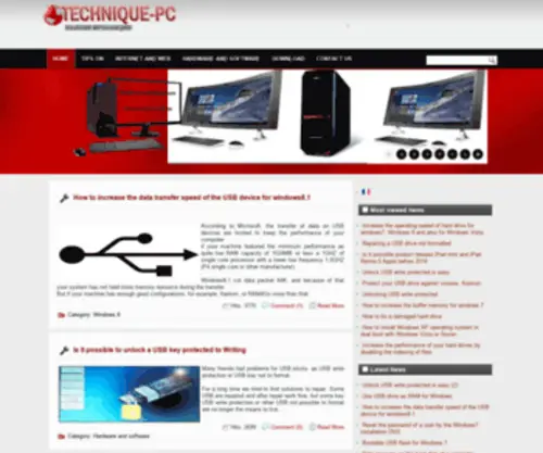 Technique-PC.net(Technique PC) Screenshot