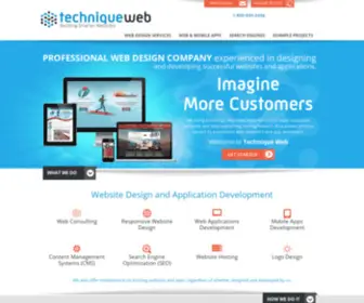 Techniqueweb.com(Professional Website Design) Screenshot