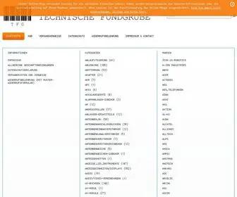 Technische-Fundgrube.de(Technische Fundgrube) Screenshot