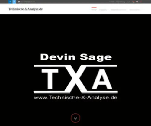 Technische-X-Analyse.de(Technische X Analyse) Screenshot