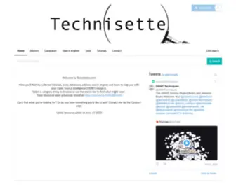 Technisette.com(Technisette) Screenshot