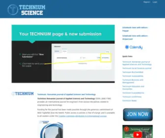 Techniumscience.com(Technium Science) Screenshot
