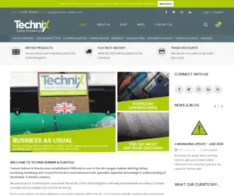 Technix-Rubber.com(Technix Rubber & Plastics Ltd) Screenshot