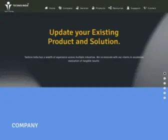 Technixindia.com(Software Company) Screenshot
