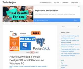 Techniyojan.com(Educate Learn Earn) Screenshot
