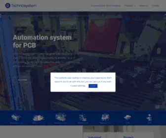 Techno-SYstem.es(Automation system for PCB) Screenshot
