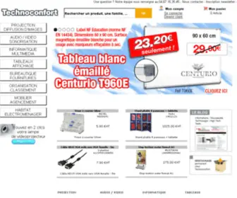 Technoconfort.com(Materiel de bureau) Screenshot