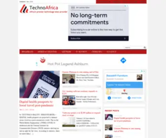 Technoafrica.co.za(Africa's premier technology news provider) Screenshot