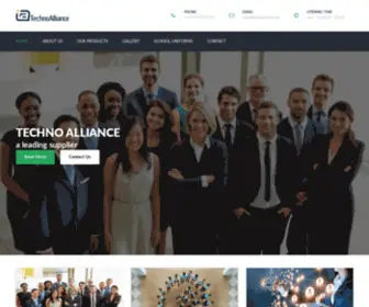 Technoalliance.ae(FASTPANEL) Screenshot