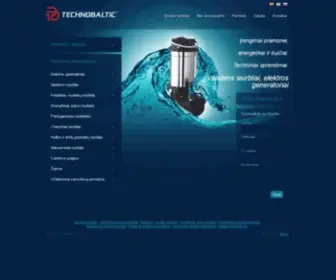 Technobaltic.lt(Vandens siurbliai) Screenshot