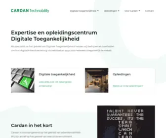 Technobility.nl(Digitaal toegankelijk) Screenshot
