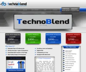 Technoblend.com(Digital Marketing Agency) Screenshot