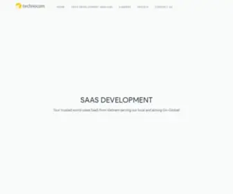 Technocom.asia(Software development services) Screenshot