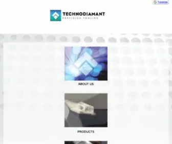 Technodiamant.com(Diamond core drill) Screenshot