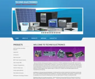 Technoelectronics.in(Techno Electronics) Screenshot