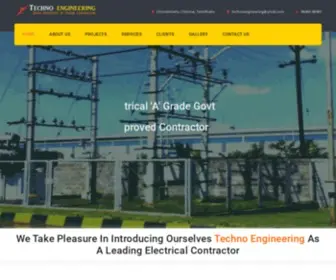 Technoengineering.org(Electrical contractors and consultants) Screenshot