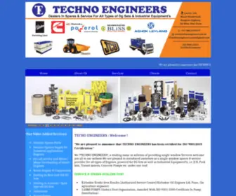 Technoengineers.net.in(Techno Engineers) Screenshot