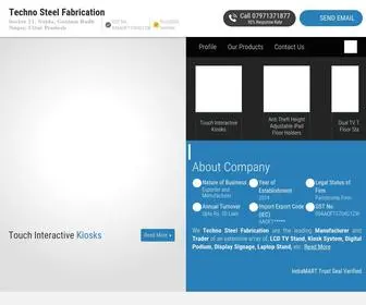 Technofab.co.in(Techno Steel Fabrication) Screenshot