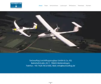 Technoflug.de(Faserverbundtechnik) Screenshot