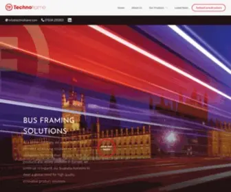 Technoframe.com(Bus Frames) Screenshot