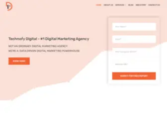 Technofydigital.com(Technofy Digital) Screenshot