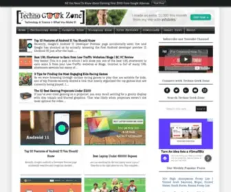 TechnogeekZone.com(Techno Geek Zone) Screenshot