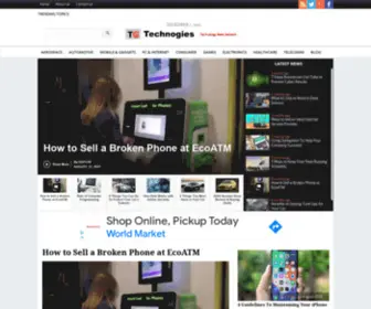 Technogies.com(Your Technology Social News and Networking) Screenshot