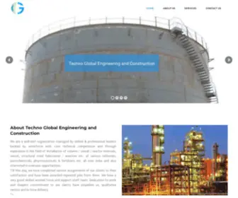 TechnoGlobal.co.in(Engineering &amp; Construction) Screenshot