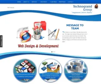 Technogrand.com(Technogrand It Services Pvt) Screenshot