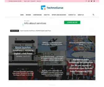 Technoguruz.in(Contact with domain owner) Screenshot