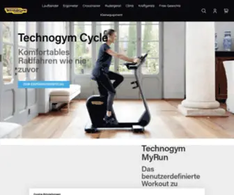 Technogymstore.at(Technogym Store) Screenshot